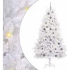 Dirbtinė Kalėdų eglutė 210 cm PVC ir Plienas Balta