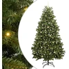 Dirbtinė Sulankstoma Kalėdų Eglutė 240 cm 300 LED Šilta balta