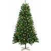 Dirbtinė Kalėdų eglutė 240 cm 300 LED Šilta balta PVC Žalia