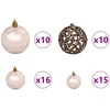 Dirbtinė Kalėdų eglutė 270 cm PVC ir Plienas Balta