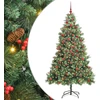 Dirbtinė Kalėdų eglutė 300 LED Šilta balta PVC ir metalas Žalia