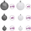 Dirbtinė Kalėdų eglutė 180 cm PVC ir Plienas Balta