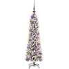 Dirbtinė Kalėdų eglutė Balta 120 cm PVC ir Metalas ir Plastikas