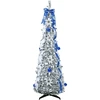 Dirbtinė Kalėdų eglutė Balta 120 cm PVC