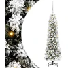 Dirbtinė Kalėdų eglutė Balta 120 cm PVC ir Metalas ir Plastikas