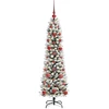 Dirbtinė Kalėdų eglutė Balta 120 cm PVC ir Metalas ir Plastikas