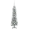 Dirbtinė Kalėdų eglutė Balta 120 cm PVC ir Metalas ir Plastikas