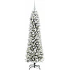 Dirbtinė Kalėdų eglutė Balta 150 cm PVC ir Metalas ir Plastikas