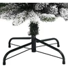 Dirbtinė Kalėdų eglutė Balta 150 cm PVC ir Metalas ir Plastikas