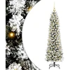Dirbtinė Kalėdų eglutė Balta 150 cm PVC ir Metalas ir Plastikas
