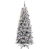 Dirbtinė kalėdinė eglutė su rutuliuku 180 cm 300 LED