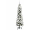 Dirbtinė Kalėdų eglutė Balta 180 cm PVC ir Metalas ir Plastikas