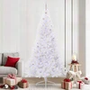 Dirbtinė Kalėdų eglutė Balta 240 cm PVC ir Plienas