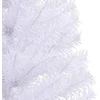 Dirbtinė Kalėdų eglutė su 150 LED Balta 150 cm PVC ir plienas
