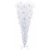 Dirbtinė Kalėdų eglutė su 150 LED Balta 120 cm PVC ir Plienas