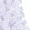 Dirbtinė Kalėdų eglutė su 150 LED Balta 150 cm PVC ir Plienas
