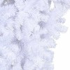 Dirbtinė Kalėdų eglutė su 150 LED Balta 120 cm PVC ir Plienas