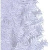 Dirbtinė Kalėdų eglutė Balta 150 cm PVC ir Plienas
