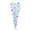 Dirbtinė Kalėdų eglutė su 150 LED Balta 120 cm PVC ir Plienas