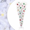 Dirbtinė Kalėdų eglutė su 150 LED Balta 120 cm PVC ir Plienas