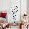 Dirbtinė Kalėdų eglutė su 150 LED Balta 120 cm PVC ir Plienas