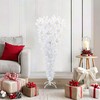 Dirbtinė Kalėdų eglutė su 150 LED Balta 120 cm PVC ir Plienas