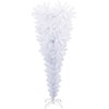 Dirbtinė Kalėdų eglutė su 150 LED Balta 120 cm PVC ir Plienas