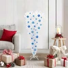 Dirbtinė Kalėdų eglutė su 150 LED Balta 120 cm PVC ir Plienas