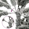 Dirbtinė Kalėdų eglutė su 150 LED lempučių ir sniegu, 150cm