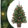 Dirbtinė Kalėdų eglutė Žalia 95 cm PE ir PVC