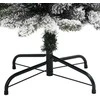 Dirbtinė Kalėdų eglutė Balta 150 cm PVC ir Metalas ir Plastikas