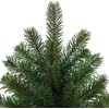 Dirbtinė Kalėdų eglutė su 150 LED s stovu Žalia 95 cm PE ir PVC