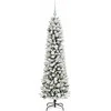 Dirbtinė Kalėdų eglutė Balta 150 cm PVC ir Metalas ir Plastikas