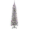 Dirbtinė Kalėdų eglutė Balta 150 cm PVC ir Metalas ir Plastikas
