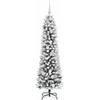Dirbtinė Kalėdų eglutė Balta 150 cm PVC ir Metalas ir Plastikas
