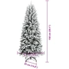 Dirbtinė Kalėdų eglutė Balta 150 cm