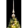 Dirbtinė Kalėdų eglutė su 150 LED, žaisliukais ir sniegu, 150cm