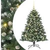 Dirbtinė Kalėdų eglutė Žalia 150 cm PVC, plastikas ir plienas