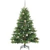Dirbtinė Kalėdų eglutė su 150 LED Žalia 150 cm PE ir PVC