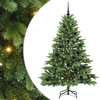 Dirbtinė Kalėdų eglutė su 150 LED Žalia 150 cm PE ir PVC