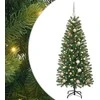 Dirbtinė Kalėdų eglutė su 150 LED Žalia 150 cm PE ir PVC