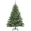 Dirbtinė Kalėdų eglutė su 150 LED Žalia 150 cm PE ir PVC