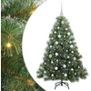 Dirbtinė Kalėdų eglutė su 150 LED Žalia 150 cm PE ir PVC