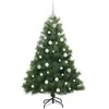 Dirbtinė Kalėdų eglutė su 150 LED Žalia 150 cm PE ir PVC