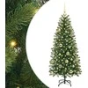 Dirbtinė Kalėdų eglutė su 150 LED Žalia 150 cm PE ir PVC