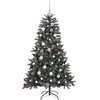 Dirbtinė Kalėdų eglutė Žalia 120 cm PVC, plastikas ir plienas