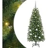 Dirbtinė Kalėdų eglutė su 150 LED Žalia 150 cm PE ir PVC