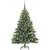 Dirbtinė Kalėdų eglutė su 150 LED Žalia 120 cm PE ir PVC