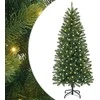 Dirbtinė Kalėdų eglutė su 150 LED Žalia 120 cm PE ir PVC
