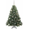 Dirbtinė Kalėdų eglutė su 150 LED Žalia 150 cm PE ir PVC